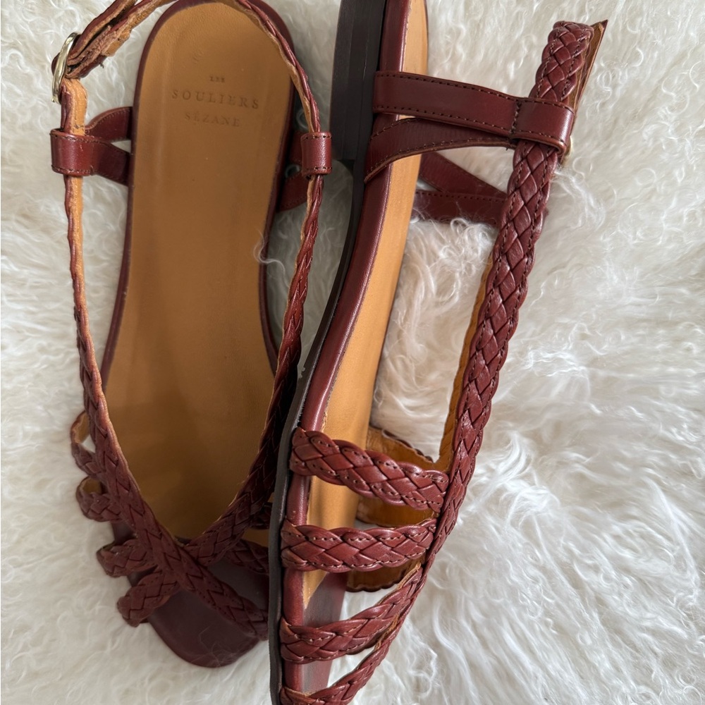 Sezane Natacha low sandals - Picture 3 of 7